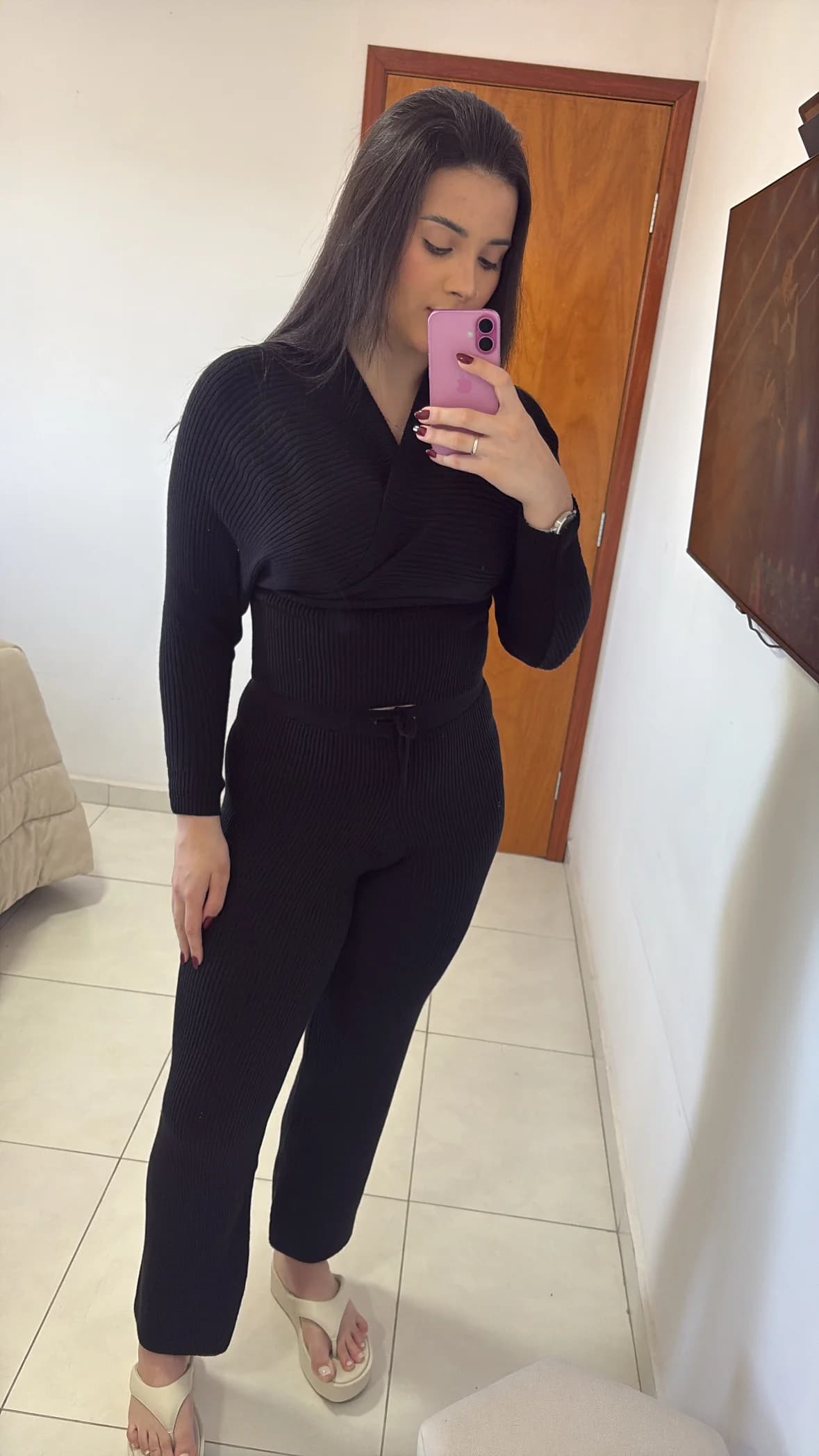 Conjunto Isabella em Tricot Modal